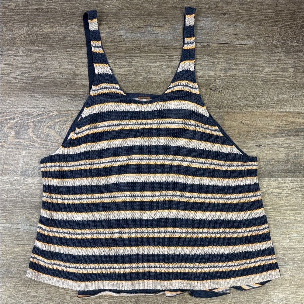 Free People Striped Knit Tank Top Women’s XS
